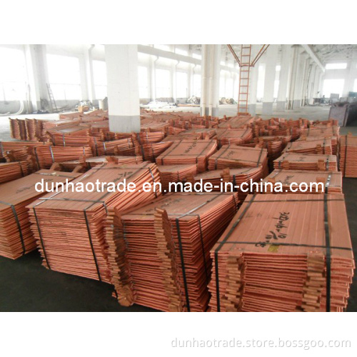 High Quality 99.99% Copper Cathode with Good Price